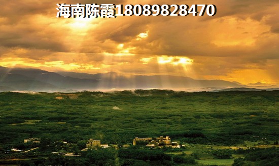 2022年海南清水湾房价2